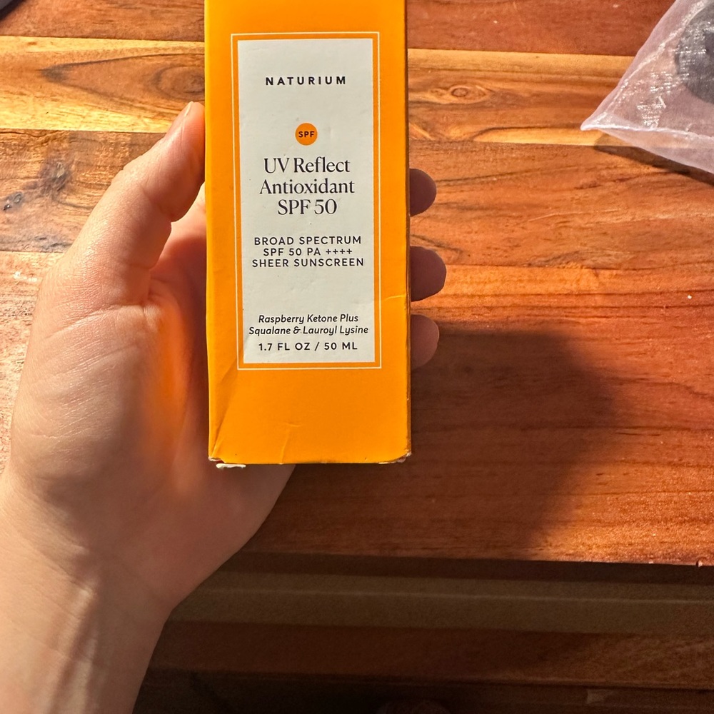 NATURIUM UV Reflect Antioxidant SPF 50 Sunscreen FULL SIZED UNOPEN
